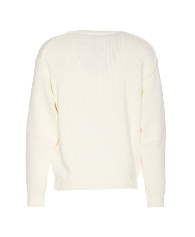 Shop Kenzo Lucky Tiger Sweater In White