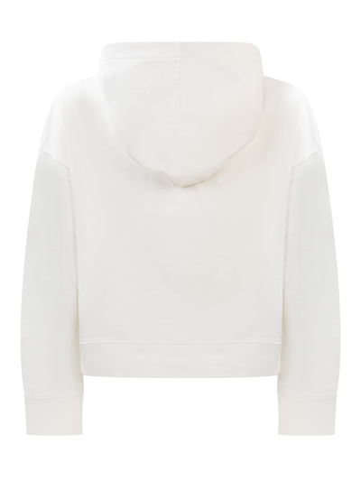 Shop Palm Angels Astro Bear Hoodie In Off White Red