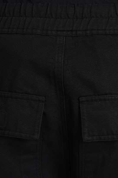 Shop Drkshdw Double Cargo Jumbo Pants In Black Cotton