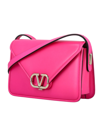 Shop Valentino Shoulder Bag Small In Pink