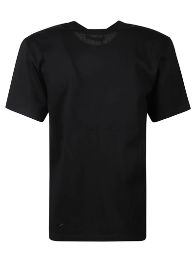 Shop Rabanne Embellished T-shirt In Black