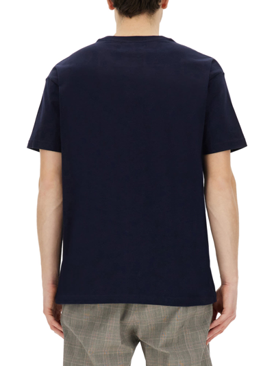 Shop Vivienne Westwood T-shirt With Logo In Blu