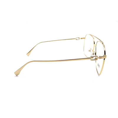 Shop Fendi Aviator Glasses In 030