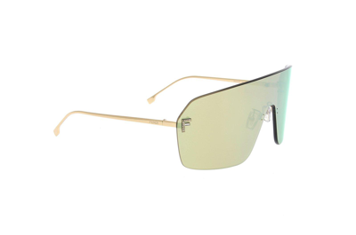 Shop Fendi Oversized Frame Sunglasses In 30l