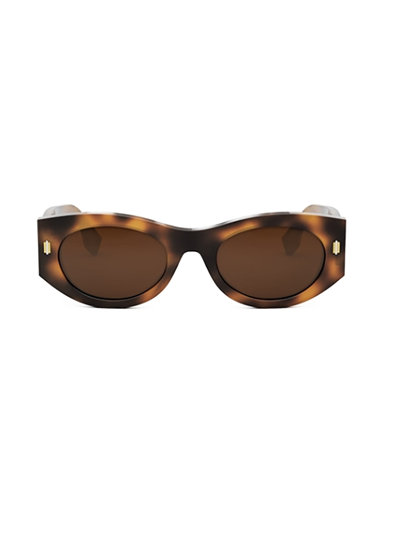 Shop Fendi Fe40125i Sunglasses In 53e