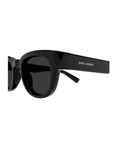 Shop Saint Laurent Sl 675 Sunglasses In 001 Black Black Black