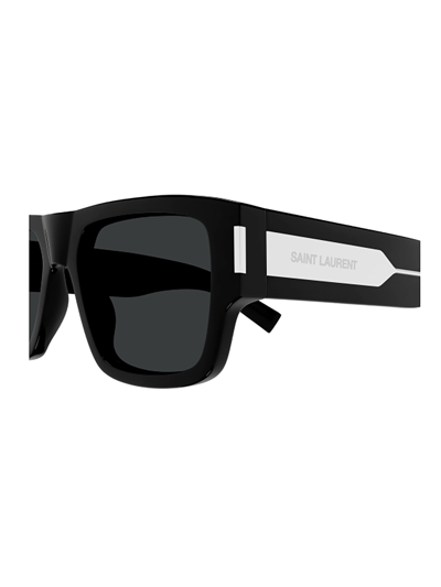 Shop Saint Laurent Sl 659 Sunglasses In 001 Black Crystal Black
