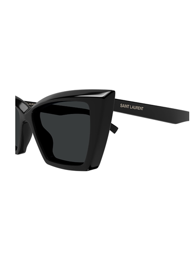 Shop Saint Laurent Sl 657 Sunglasses In 001 Black Black Black
