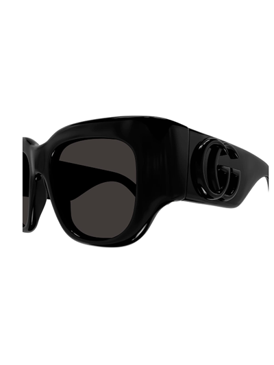 Shop Gucci Gg1545s Sunglasses In 001 Black Black Grey
