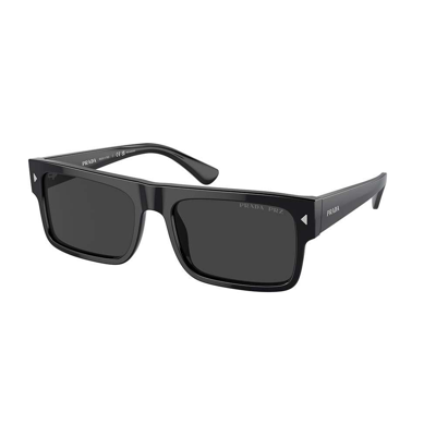 Shop Prada Rectangle Frame Sunglasses In 16k08g