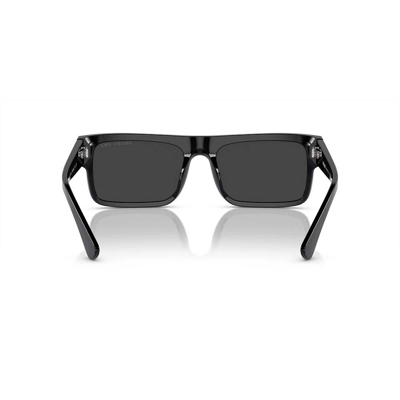 Shop Prada Rectangle Frame Sunglasses In 16k08g