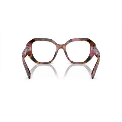 Shop Prada Irregular-frame Glasses In 18n1o1