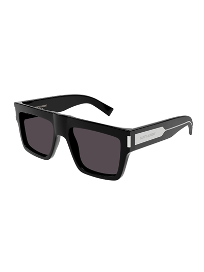Shop Saint Laurent Sl 628 Sunglasses In 001 Black Crystal Black