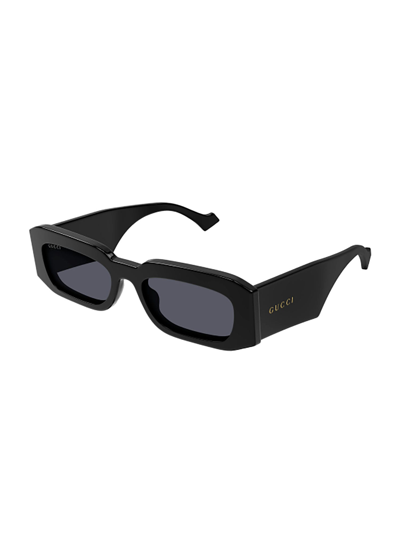 Shop Gucci Gg1426s Sunglasses In 001 Black Black Grey