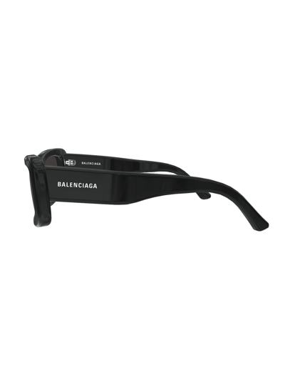 Shop Balenciaga Bb0286s Sunglasses In 001 Black Black Grey
