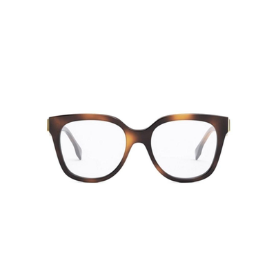 Shop Fendi Square-frame Glasses In 053