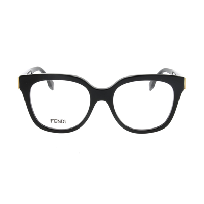 Shop Fendi Fe50064i 001 Glasses