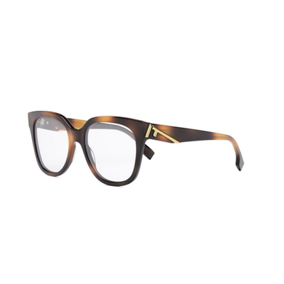 Shop Fendi Square-frame Glasses In 053