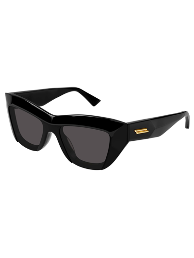 Shop Bottega Veneta Bv1218s Sunglasses In 001 Black Black Grey