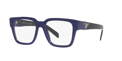 Shop Prada Square Frame Glasses In 18d1o1
