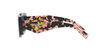 Shop Prada Rectangular Frame Sunglasses In 1ab07q