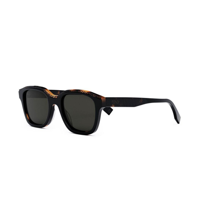 Shop Fendi Square Frame Sunglasses In 01a