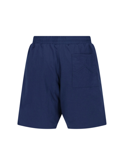 Shop Rhude Pants In Blue