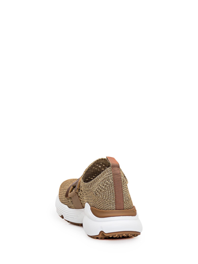 Tod's Sneakers In Cammello Chiaro