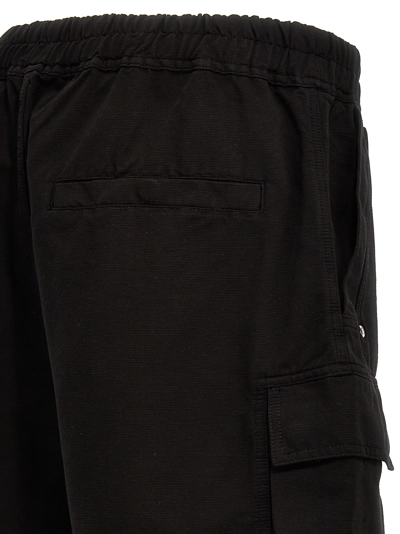 Shop Drkshdw Cargobela Bermuda Shorts In Black