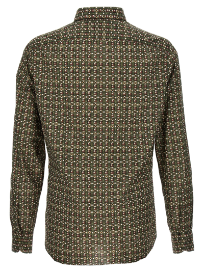 Borriello Napoli Borriello Patterned Print Shirt In Multicolor
