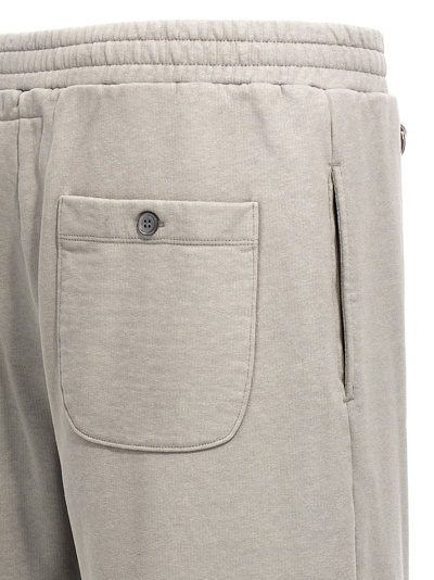 Shop Doublet Rca Cable Embroidery Joggers In Gray