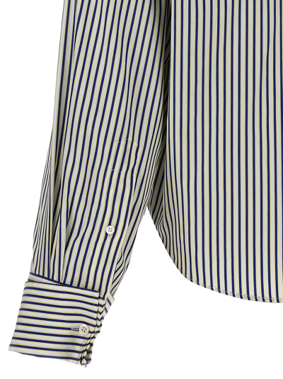 Shop Bluemarble Smiley Stripe Shirt In Multicolor