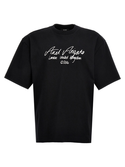Shop Axel Arigato Essential T-shirt In Black