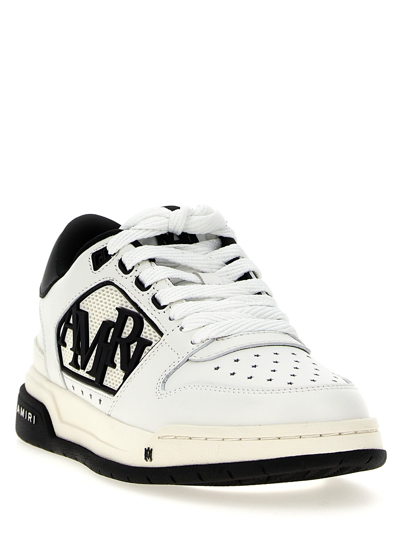 Shop Amiri Classic Low Top Sneakers In White/black