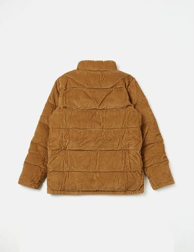 Shop Patagonia Womens Cord Fjord Coat In Brown