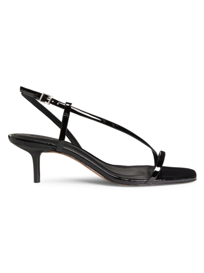 Shop Schutz Women's Heloise 63mm Leather Sandals In Black