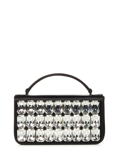 Shop Moschino Embellished Chain In Black