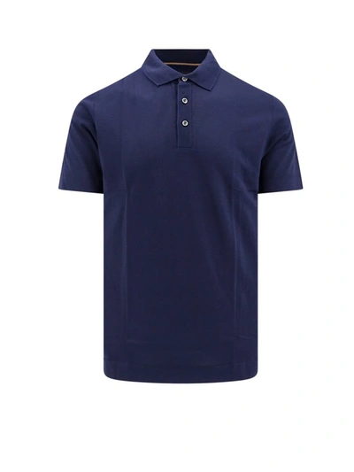 Shop Hugo Boss Boss Polo Shirt In Blue