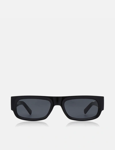 Shop A Kjaerbede A. Kjaerbede Jean Sunglasses In Black