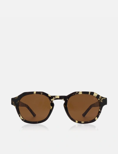 Shop A Kjaerbede A. Kjaerbede Zan Sunglasses In Black