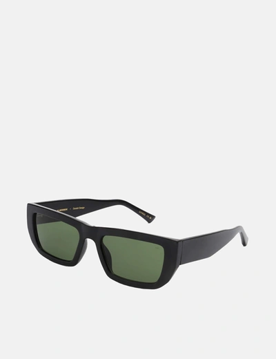 Shop A Kjaerbede A.kjaerbede Fame Sunglasses In Black