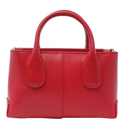 Shop Tod's Bags In Rosso