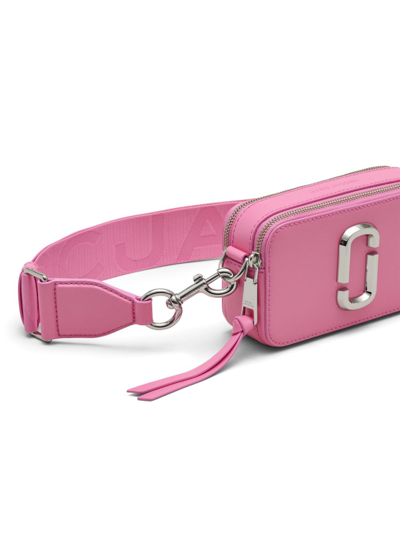 Shop Marc Jacobs The Snapshot Crossbody Bag In Pink
