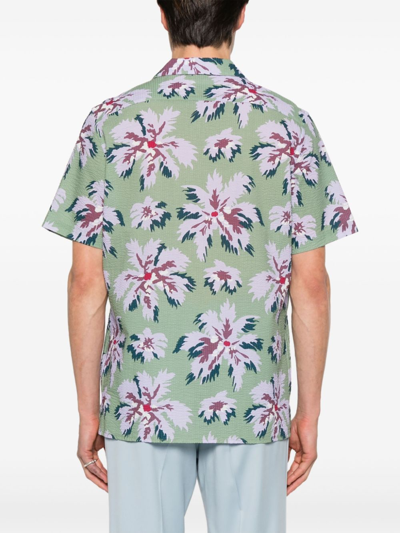 Shop Ps By Paul Smith Printed Casual Shirt In Multicolor