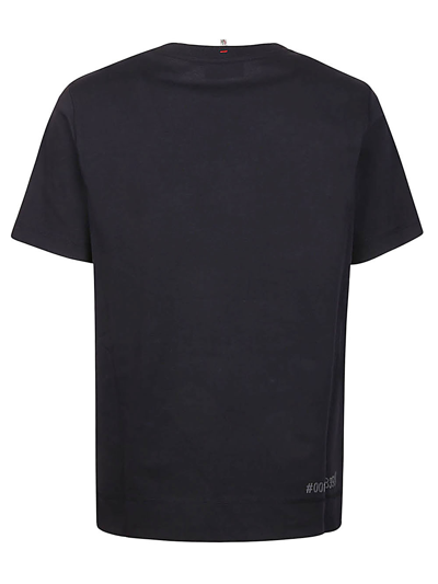 Shop Moncler Cotton T-shirt With Logo