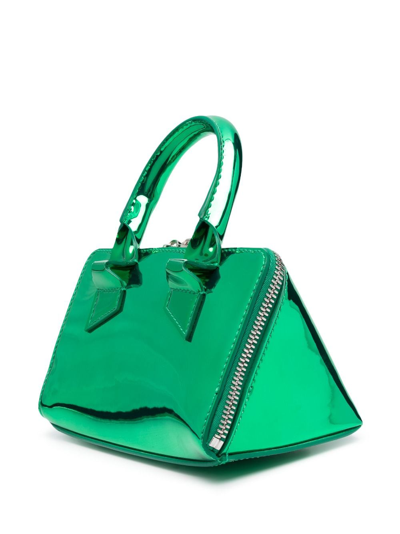 Shop Attico Friday Crossbody Bag In Green