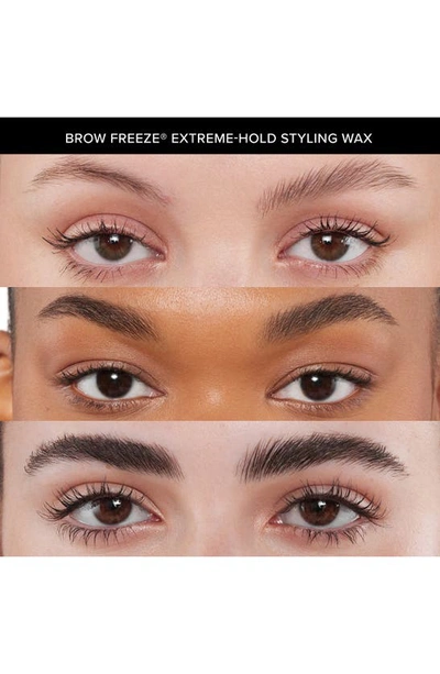 Anastasia Beverly Hills Mini Brow Freeze Extreme Hold Laminated-look Sculpting Wax Clear 0.08 oz / 2.5 G