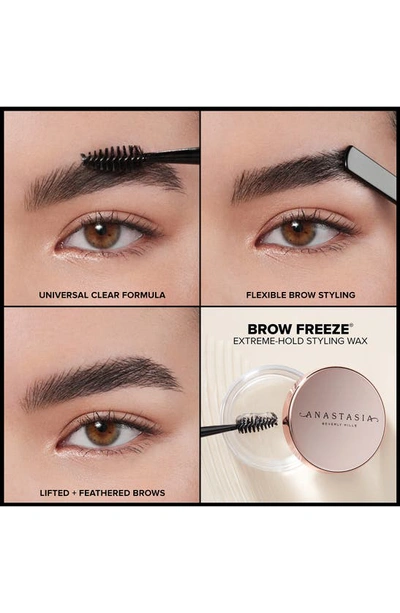 Shop Anastasia Beverly Hills Brow Freeze® Extreme Hold Laminated-look Sculpting Brow Wax, 0.08 oz