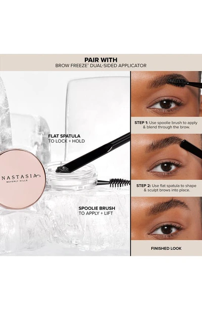 Anastasia Beverly Hills Mini Brow Freeze Extreme Hold Laminated-look Sculpting Wax Clear 0.08 oz / 2.5 G