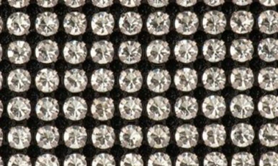 Olga Berg Mariana Crystal Clutch In Black